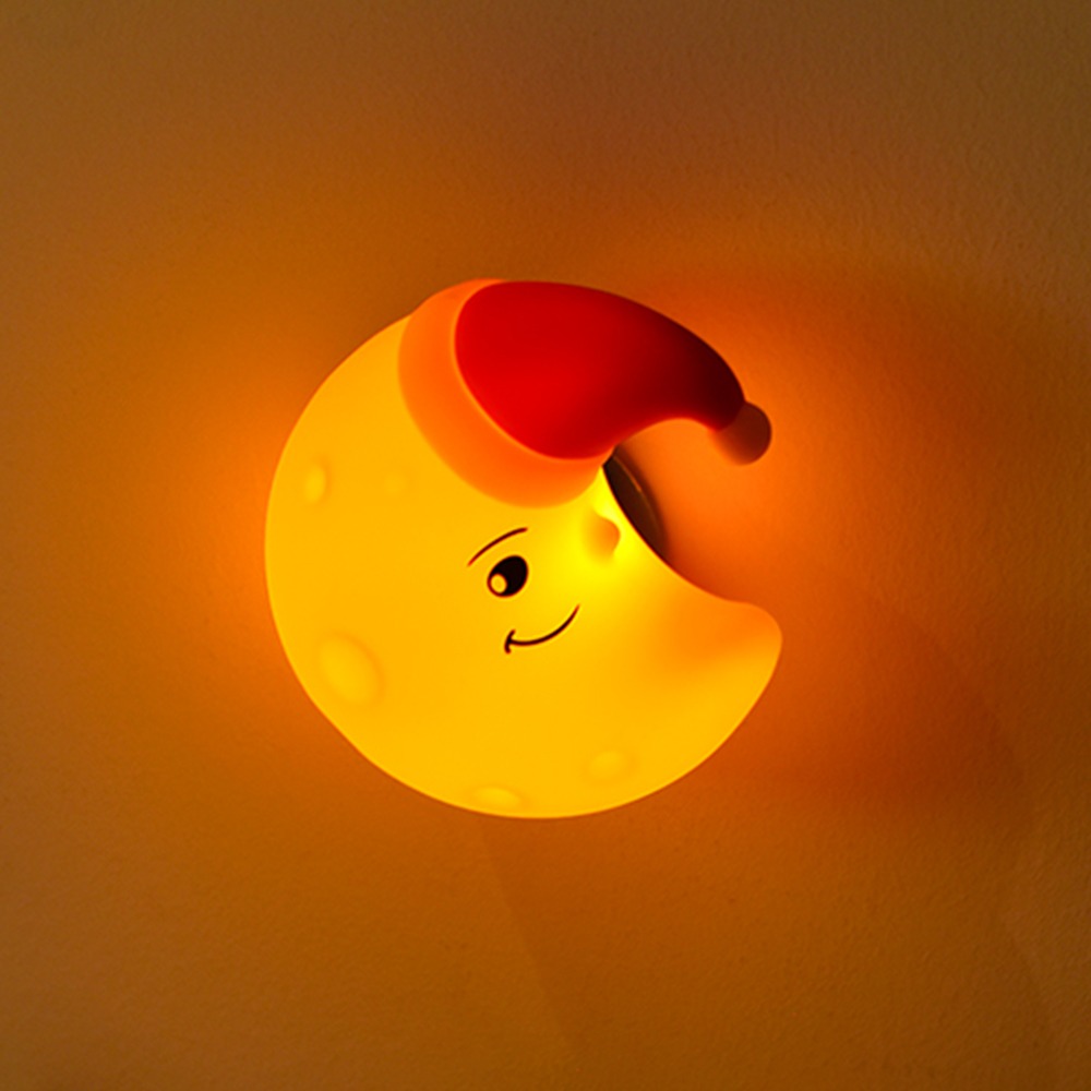 Baby Nursery Wall Lights - Luminária de Parede Noturna de Silicone
