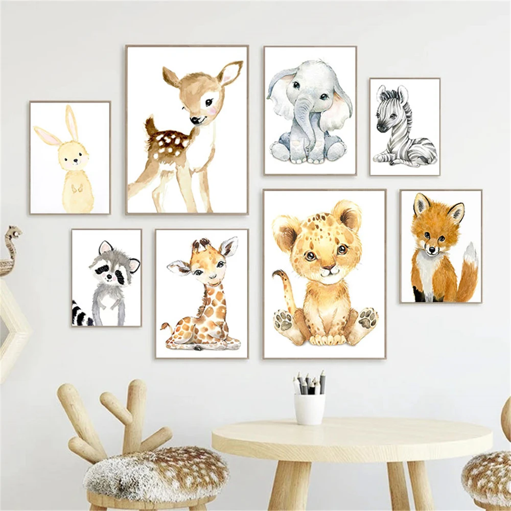 Quadro de Parede Sem Moldura c - Baby Nursery Frames avaliação e preço