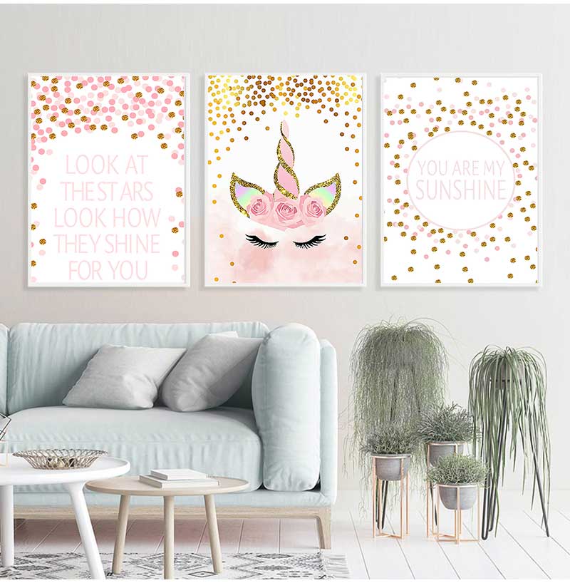 Quadro Decorativo para Quarto  - Baby Girl Nursery Quotes avaliação e preço