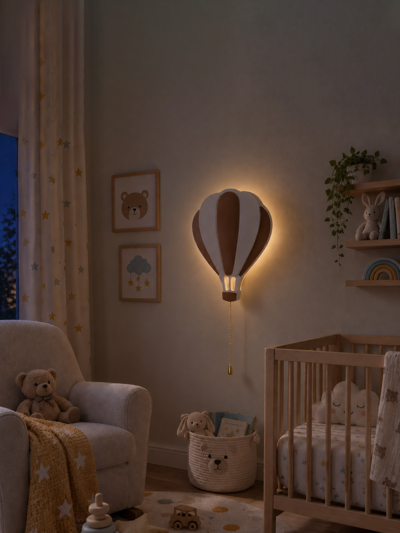 Luz Nuvem - Luminária de Pared - Baby Nursery Wall Lights avaliação e preço