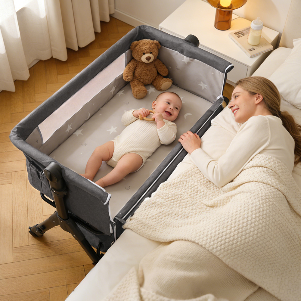 Berço para Bebê 3 em 1, Berço  - Baby Nursery Trolley avaliação e preço