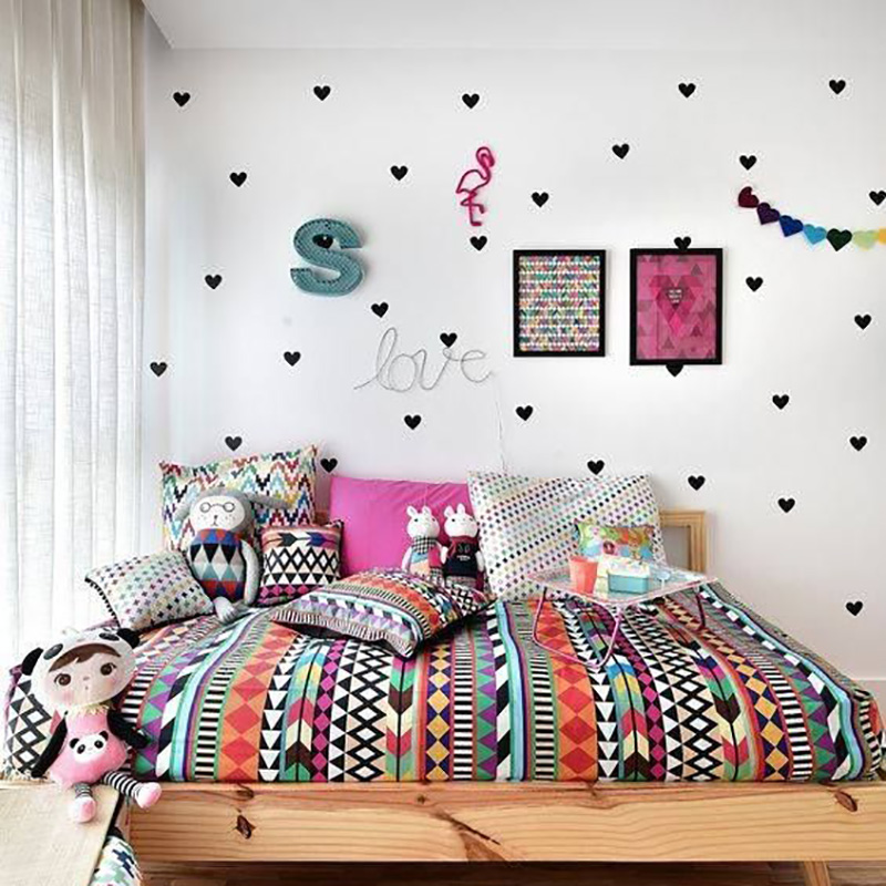 Coração adesivos decorativos p - Baby Girl Nursery Quotes avaliação e preço