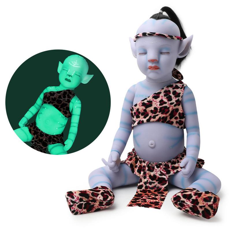 Novo luminoso avatar reborn bo - Baby Nursery Decor Girl avaliação e preço