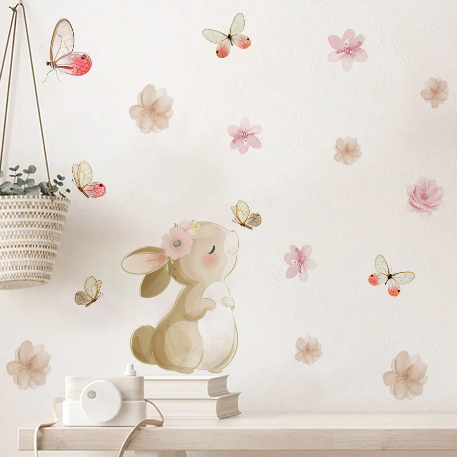 Coelho dos desenhos animados f - Baby Nursery Decor Girl avaliação e preço