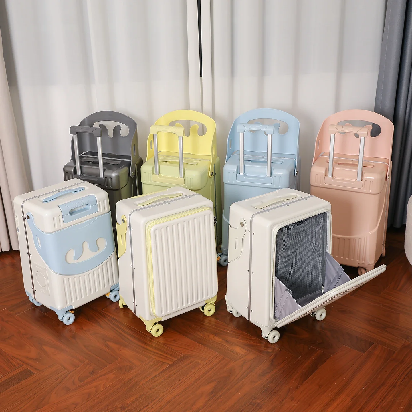 Bunnyfly criança mãe mala com  - Baby Nursery Trolley avaliação e preço