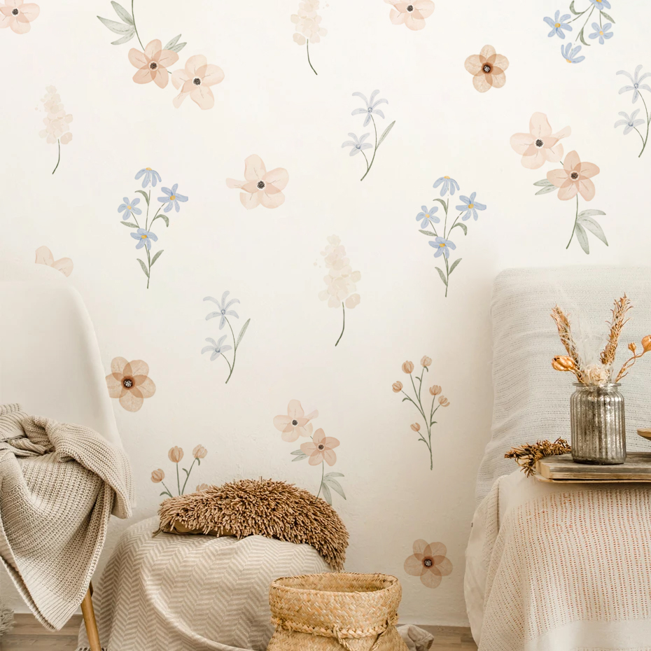 Adesivos de parede de flores a - Baby Girl Nursery Quotes avaliação e preço